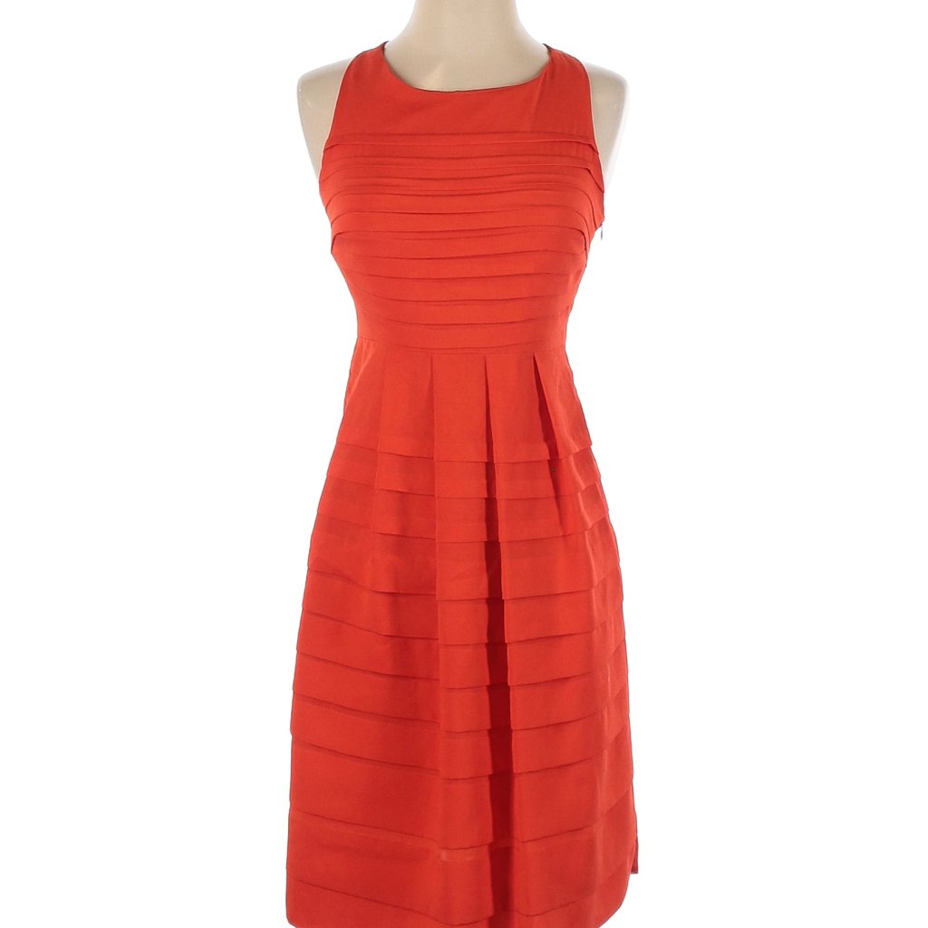Eva Franco Size 2 Red Cocktail Dress